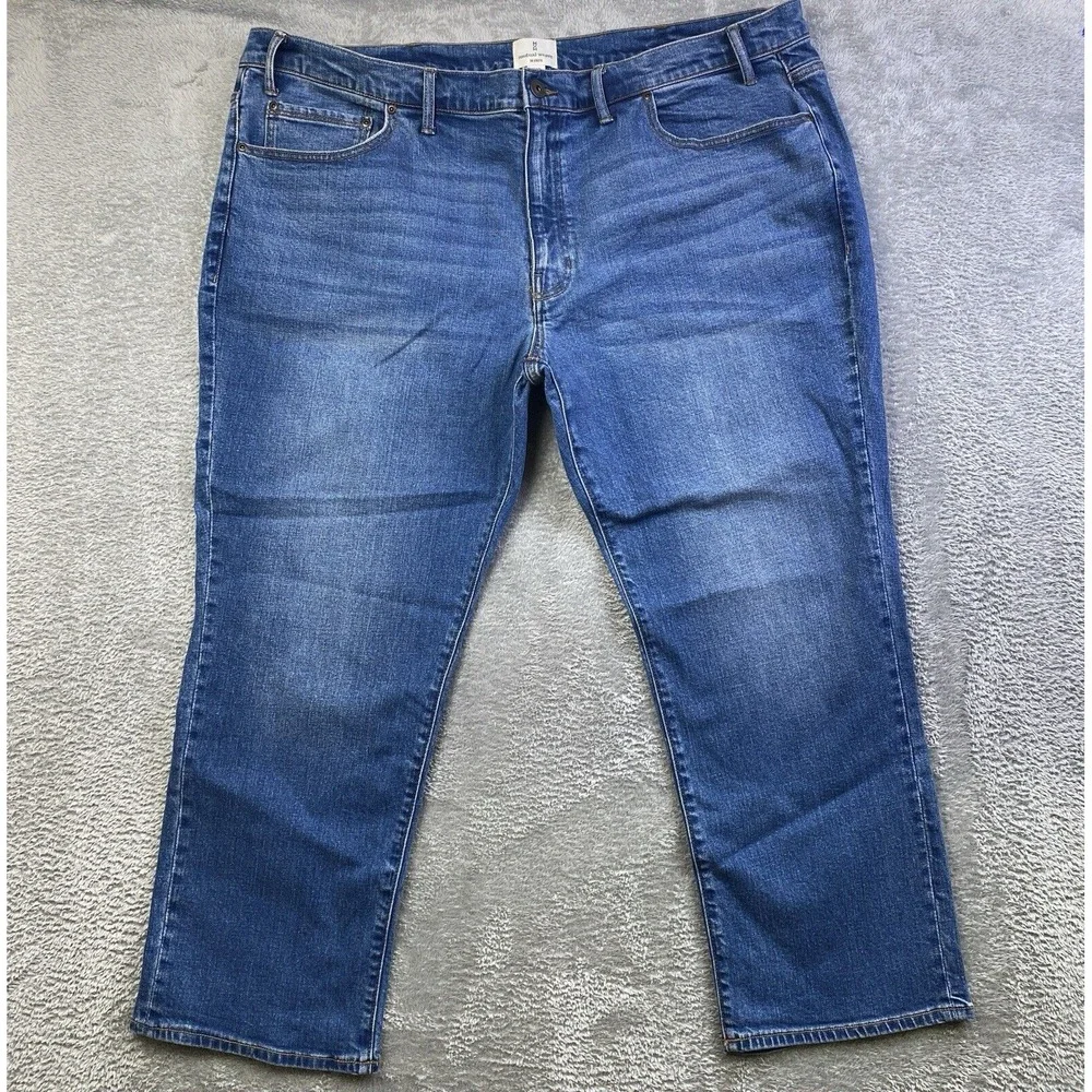 Mutual Weave Jeans Men Sz 48x29 Blue Denim 